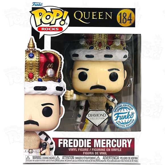 Queen Freddie Mercury (#184) Diamond Funko Pop Vinyl