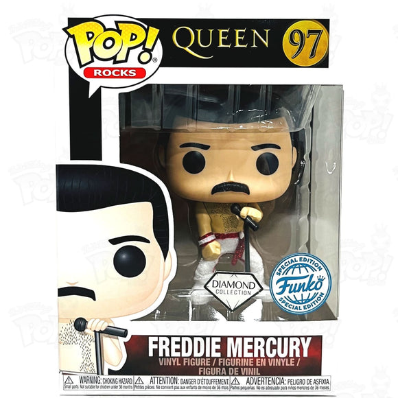 Queen Freddie Mercury (#97) Diamond Funko Pop Vinyl