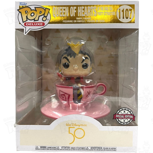 Queen Of Hearts At The Mad Tea Party Attraction(#1107) 6 Inch Funko Pop Vinyl