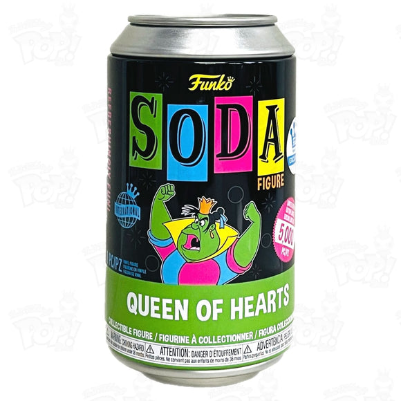Queen Of Hearts Black Light Soda Vinyl Funkon 2021 (Common) Soda