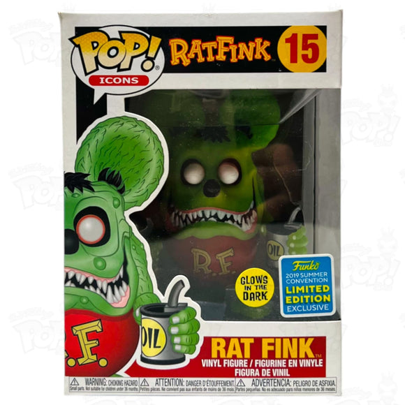 Rat Fink (#15) GITD 2019 Summer Convention Funko Pop Vinyl