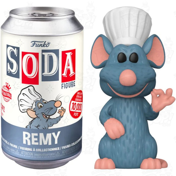 Ratatouille Remy Vinyl Soda