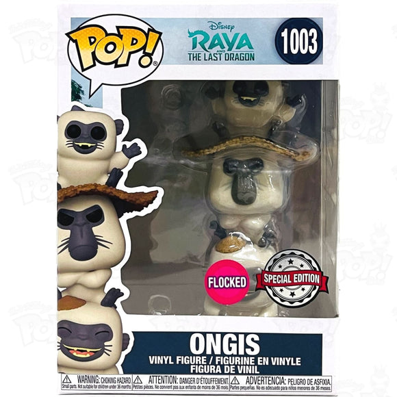 Raya The Last Dragon Ongis (#1003) Flocked Funko Pop Vinyl