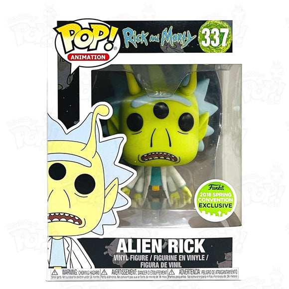 Rick And Morty Alien (#337) 2018 Spring Convention Funko Pop Vinyl
