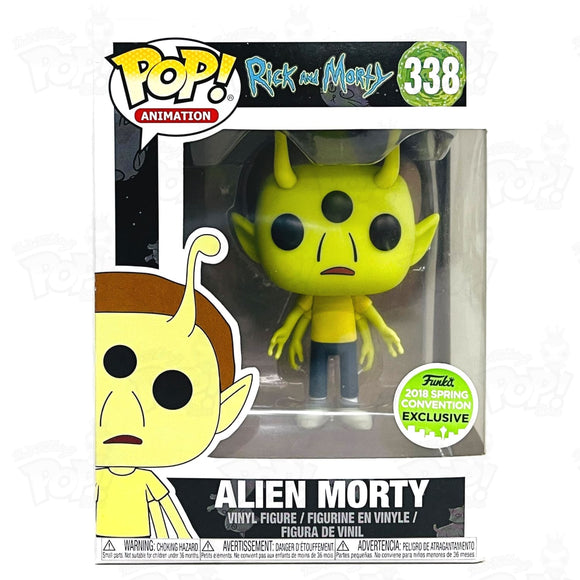 Rick And Morty Alien (#338) 2018 Spring Convention Funko Pop Vinyl
