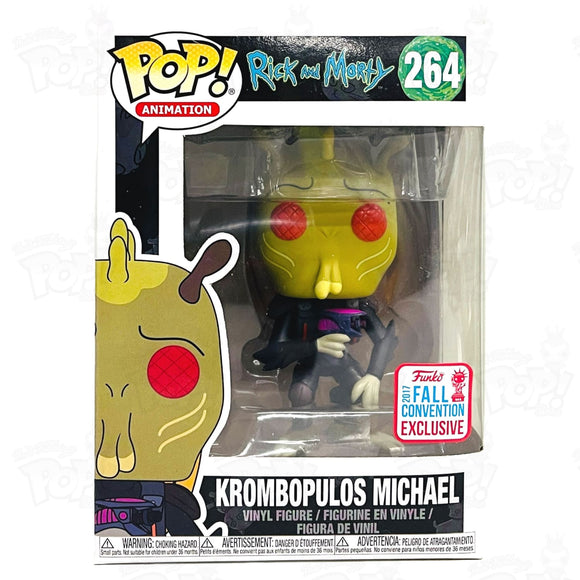 Rick And Morty Krombopulous Michael (#264) 2017 Fall Convention Funko Pop Vinyl