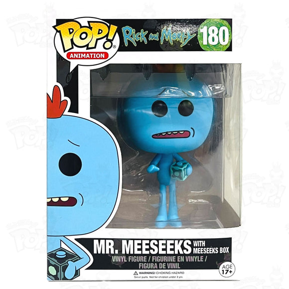 Rick And Morty Mr Meeseeks With Box (#180) Funko Pop Vinyl