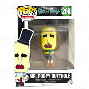 Rick And Morty Mr Poopy Butthole (#206) Funko Pop Vinyl