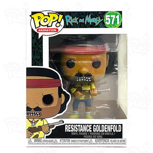 Rick and Morty Resistance Goldenfold (#571) - That Funking Pop Store!