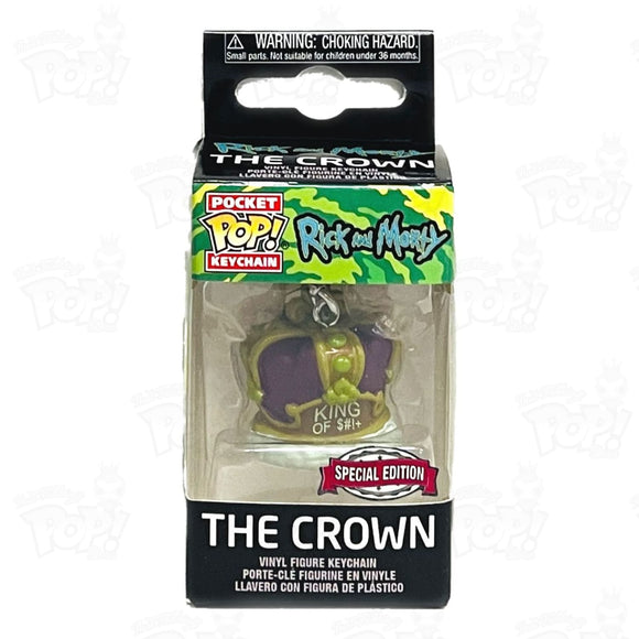 Rick And Morty The Crown Pocket Pop Keychain Funko Vinyl