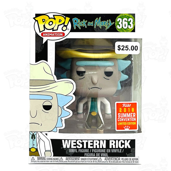 Rick and Morty Western Rick (#363) 2018 Summer Convention - That Funking Pop Store!