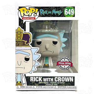 Rick And Morty With Crown (#649) Funko Pop Vinyl