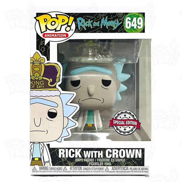 Rick And Morty With Crown (#649) Funko Pop Vinyl