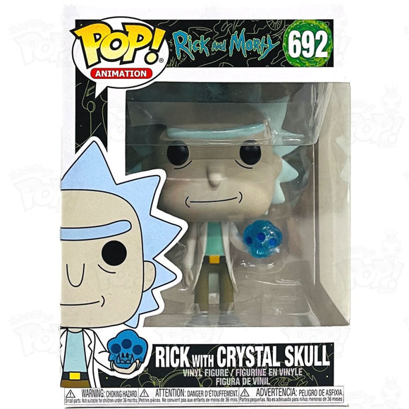 Rick And Morty - With Crystal Skull (#692) Funko Pop Vinyl