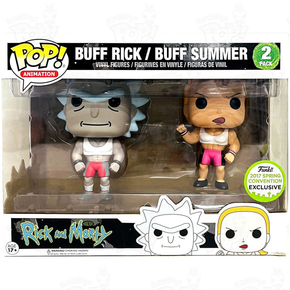 Rick & Morty Buff Summer (2-Pack) Funko Pop Vinyl
