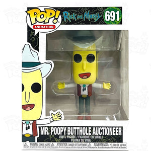 Rick & Morty Mr Poopy Butthole Auctioneer (#691) Funko Pop Vinyl