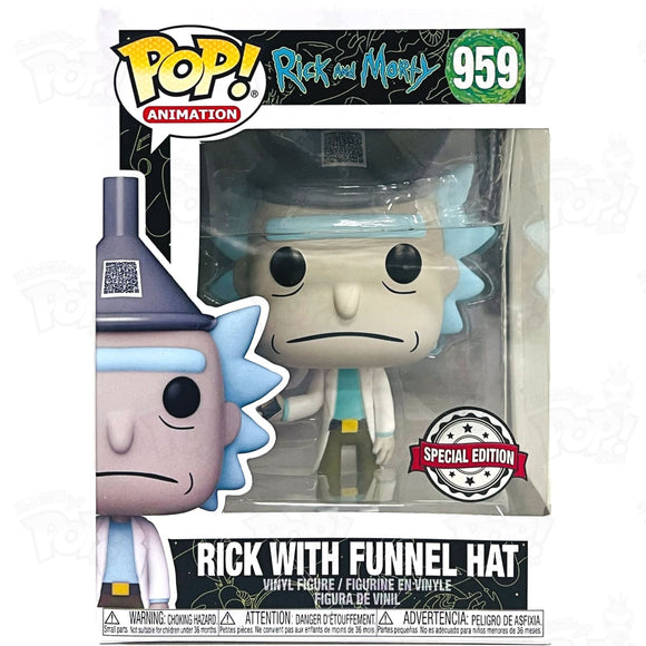 Rick & Morty With Funnel Hat (#959) Funko Pop Vinyl
