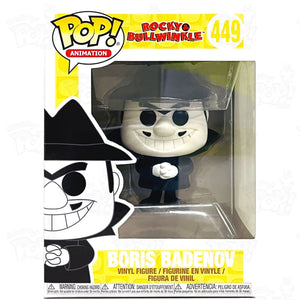 Rocky & Bullwinkle Boris Badenov (#449) Funko Pop Vinyl