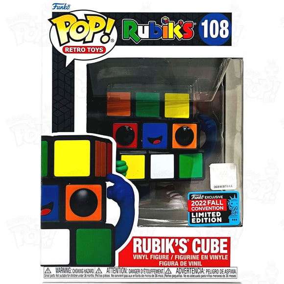 Rubiks Cube (#108) Nycc 2022 Funko Pop Vinyl
