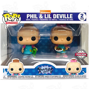 Rugrats Phil & Lil Deville (2-Pack) Funko Pop Vinyl