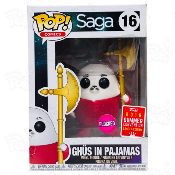 Saga Ghus In Pajamas (#16) Flocked 2018 Summer Convention Funko Pop Vinyl