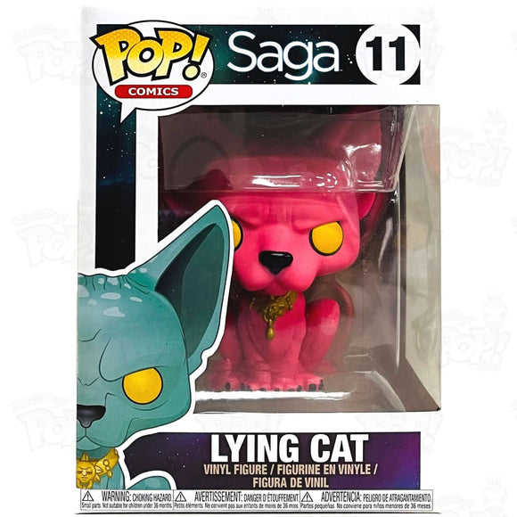 Saga Lying Cat (#11) Pink Funko Pop Vinyl