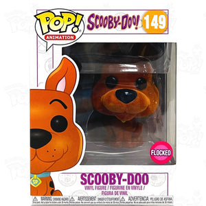 Scooby Doo (#149) Orange Flocked Us Exclsuive Funko Pop Vinyl