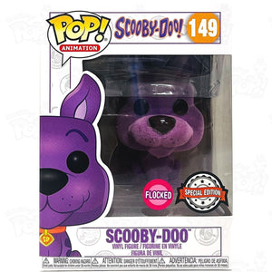 Scooby Doo (#149) Purple Flocked Funko Pop Vinyl