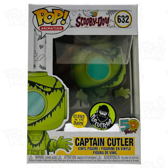 Scooby Doo Captain Cutler (#632) GITD Popcultcha Funko Pop Vinyl