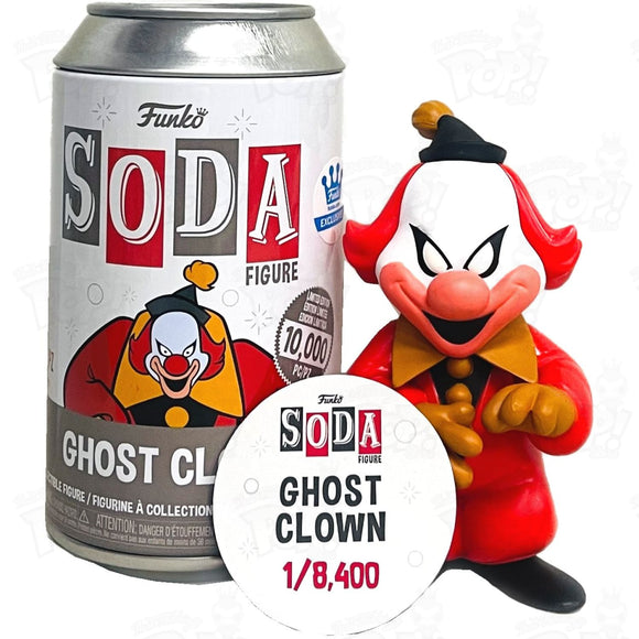 Scooby Doo Ghost Clown Soda (Common) Soda Vinyl