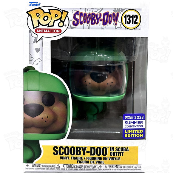 Scooby Doo In Scuba Outfit (#1312) Summer Convention 2023 Funko Pop Vinyl
