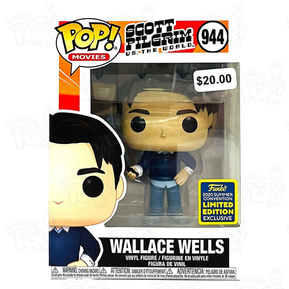 Scott Pilgrim Vs the World Wallace Wells (#944) 2020 Summer Convention - That Funking Pop Store!