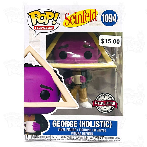 Seinfeld George Holistic W/purple Face (#1094) Funko Pop Vinyl