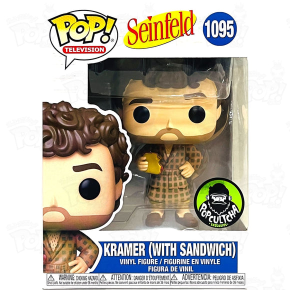 Seinfeld Kramer (With Sandwich) (#1095) Popcultcha Funko Pop Vinyl