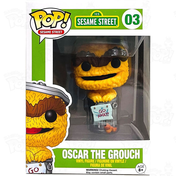 Sesame Street Oscar The Grouch (#03) Funko Pop Vinyl