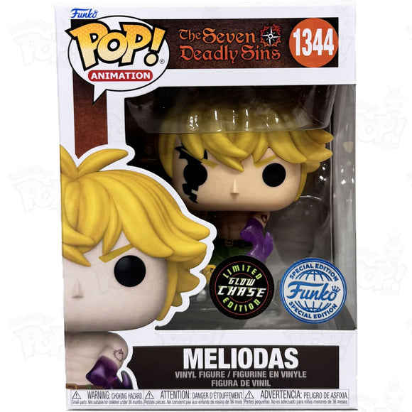 Seven Deadly Sins Meliodas (#1344) Chase Funko Pop Vinyl