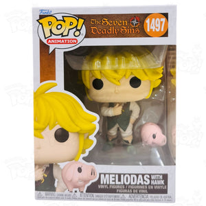 Seven Deadly Sins Meliodas With Hawk (#1497) Funko Pop Vinyl