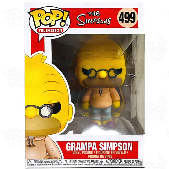 Simpsons Grampa Simpson (#499) Funko Pop Vinyl