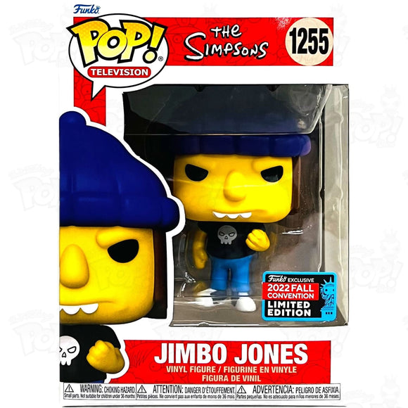 Simpsons Jimbo Jones (#1255) Nycc 2022 Funko Pop Vinyl