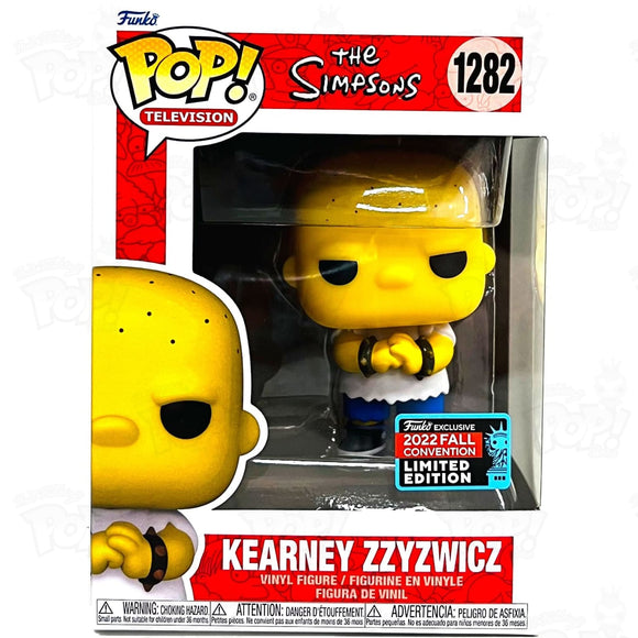 Simpsons Kearney Zzyzwicz (#1282) Nycc 2022 Funko Pop Vinyl