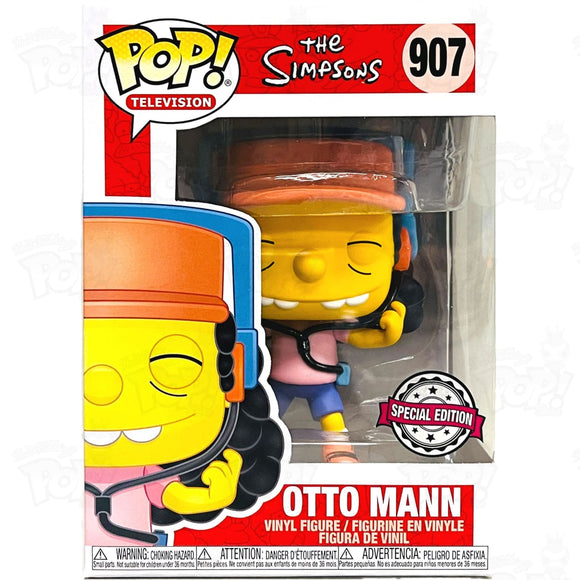 Simpsons Otto Mann (#907) Funko Pop Vinyl