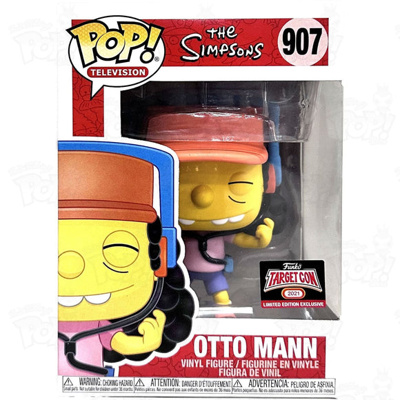 Simpsons Otto Mann (#907) Target Con Funko Pop Vinyl