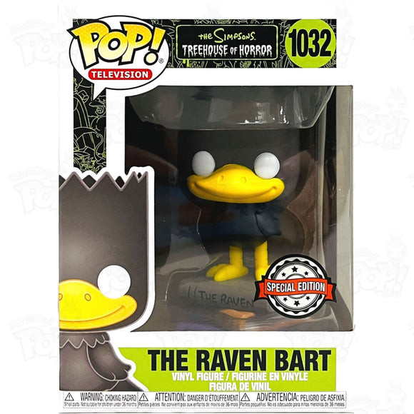 Simpsons Bart As Raven (#1032) Funko Pop Vinyl