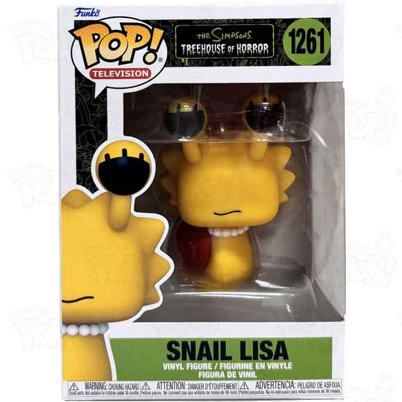 Simpsons Snail Lisa (#1261) Funko Pop Vinyl