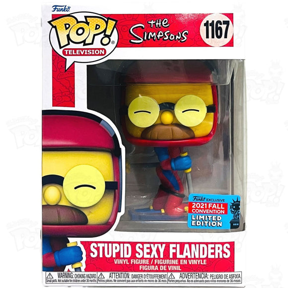 Simpsons Stupid Sexy Flanders (#1167) 2021 Fall Convention Funko Pop Vinyl