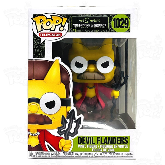 Simpons Treehouse Of Horror Devil Flanders (#1029) Funko Pop Vinyl