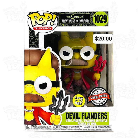 Simpsons Treehouse of Horror Devil Flanders (#1029) GITD - That Funking Pop Store!