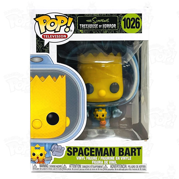 Simpons Treehouse Of Horror Spaceman Bart (#1026) Funko Pop Vinyl