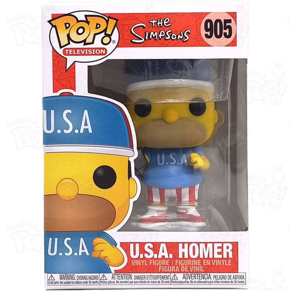 Simpsons U.s.a. Homer (#905) Funko Pop Vinyl