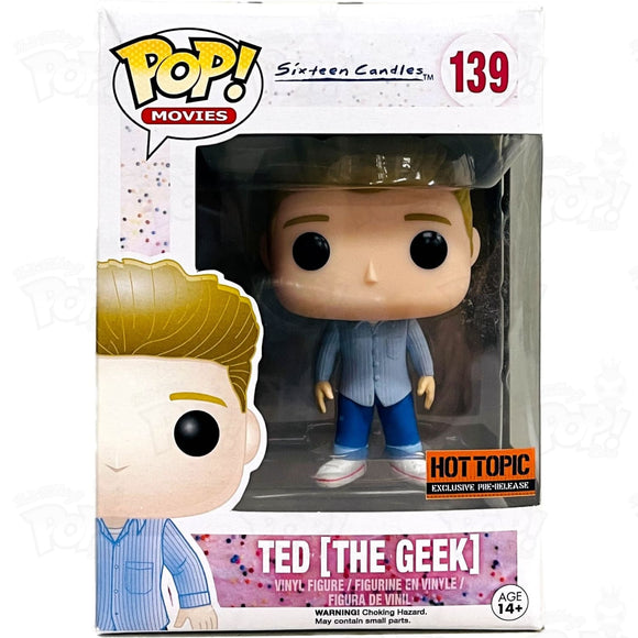 Sixteen Candles Ted The Geek (#139) Hot Topic Funko Pop Vinyl
